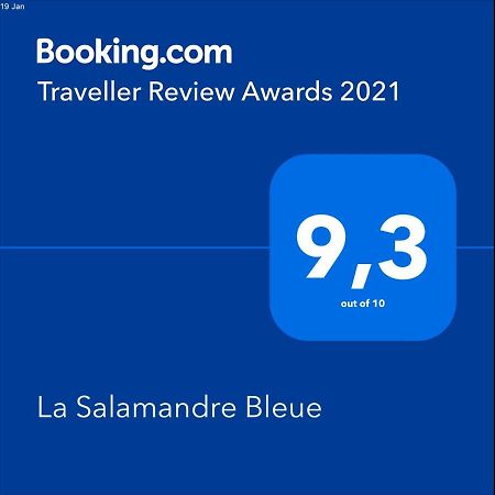La Salamandre Bleue Villa Chantemerle-les-Grignan Bagian luar foto