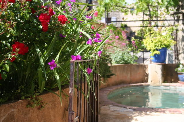 La Salamandre Bleue Villa Chantemerle-les-Grignan Bagian luar foto