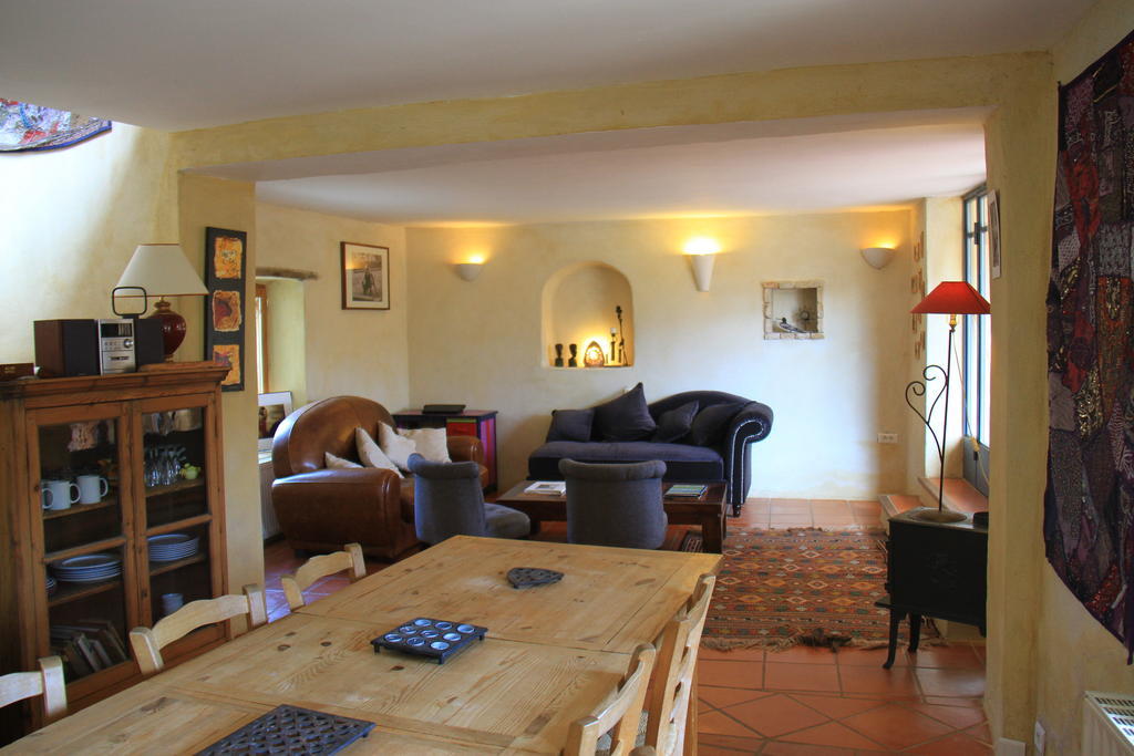 La Salamandre Bleue Villa Chantemerle-les-Grignan Ruang foto