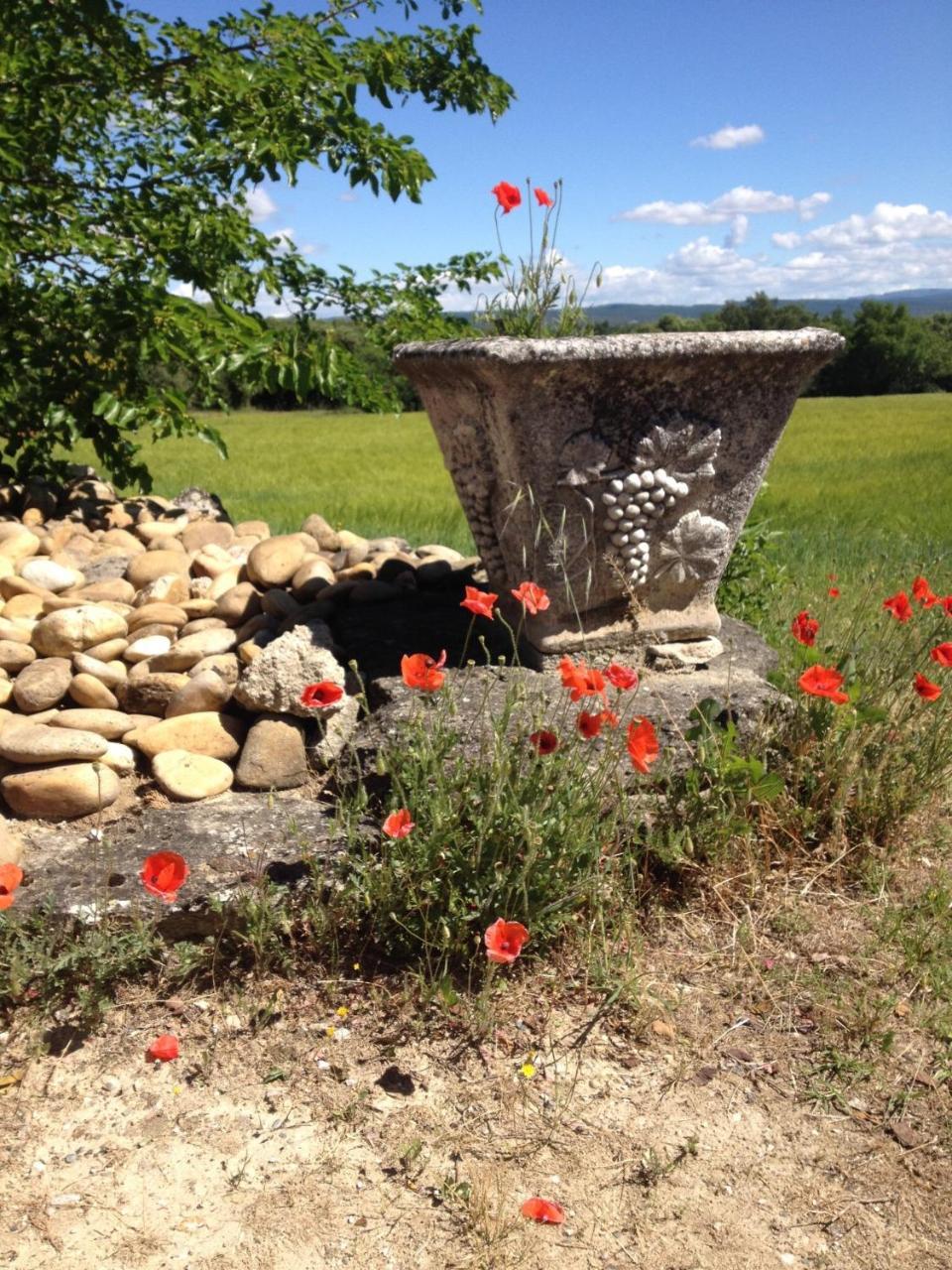 La Salamandre Bleue Villa Chantemerle-les-Grignan Bagian luar foto
