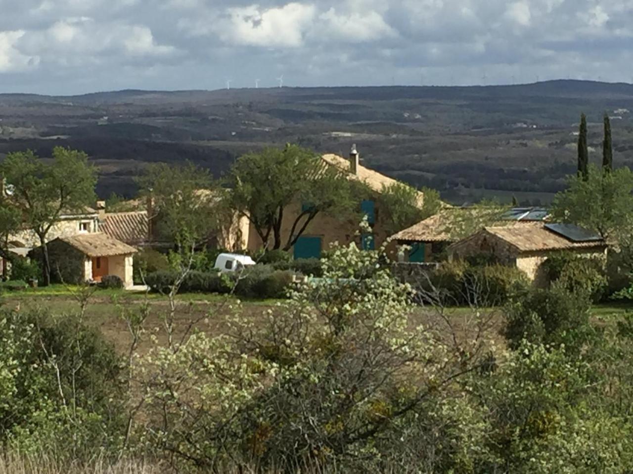 La Salamandre Bleue Villa Chantemerle-les-Grignan Bagian luar foto